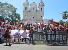 #29M, em Teresina, foi marcado por manifestações por Fora Bolsonaro