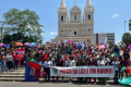 Dia de Luta Contra a Privatização da Água, do SUS e da Educação, em Teresina.