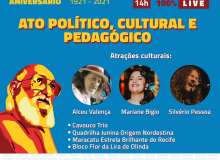 Participe da LIVE do Centenário de Paulo Freire – 19 e 20 de setembro