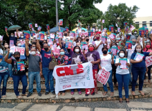 16M: Dia Nacional de Mobilização da Educação na praça do Liceu em Teresina-PI