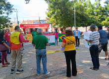 Teve início na terça (14), a 18ª Marcha da Cidadania contra a Corrupção e Pela Vida