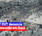 CUT classifica ataques a Gaza como “um dos maiores crimes humanitários do século”